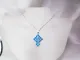 Small Cross - Siréna-Silver Chain - 1